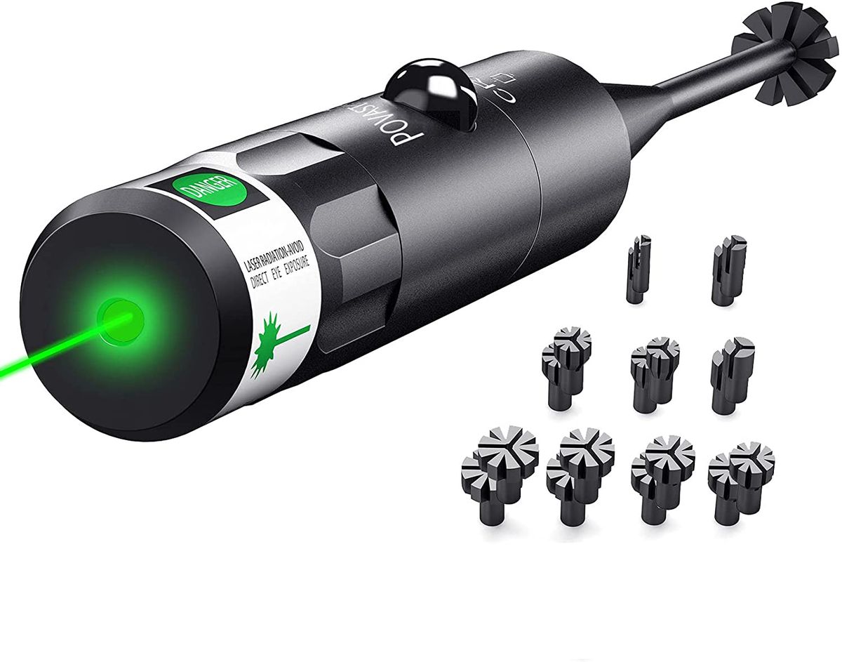 POVAST Green Laser Bore Sight Kit for .17 to .54 Caliber SUPER BRIGHT 17188617
